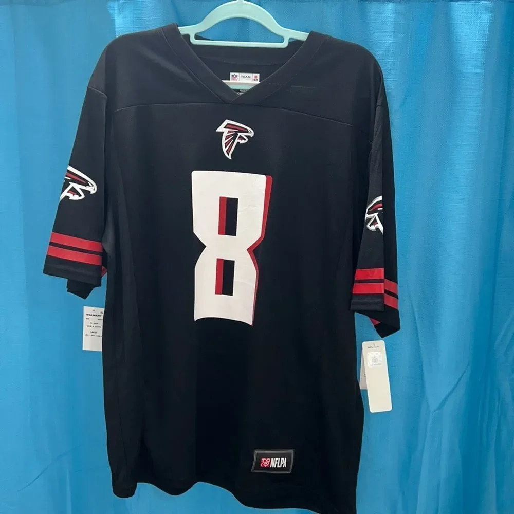 Atlanta Falcons Kyle Pitts Jersey red black white - Picture 1 of 12